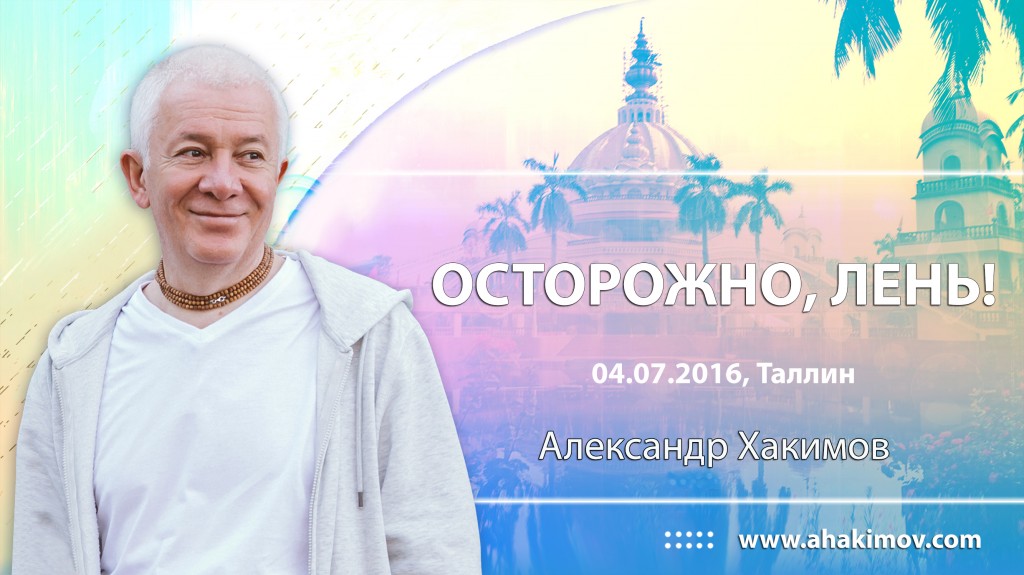 Осторожно, лень! - Таллин, 2016