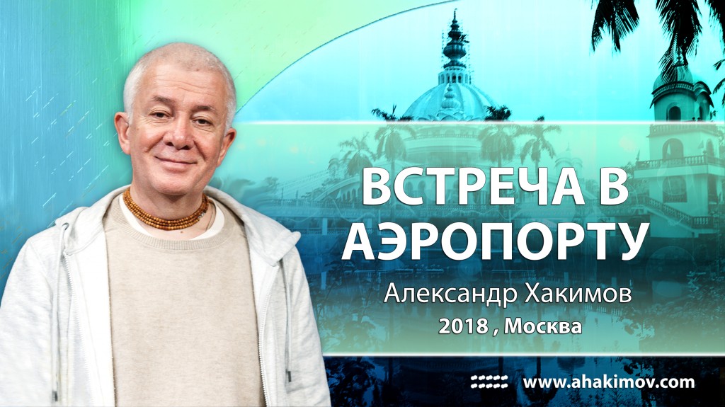 2018 Москва, встреча в аэропорту