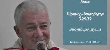 Добавлена лекция "Эволюция души" по книге "Шримад Бхагаватам" песнь 3 глава 29 стих 32, которая состоялась во Вриндаване 20 января 2019 года